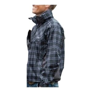 NEW Agu Jackets & Coats | Agu Kangourak Anorak Plaid Windbreaker/Raincoat Jacket